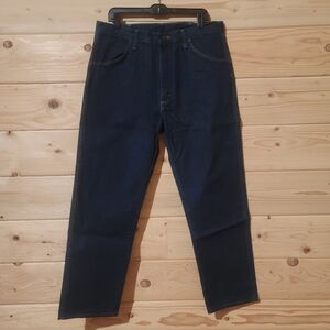 Rustler Regular Fit Heavy Weight Prewashed Denim Jeans Size 38x30 NWT